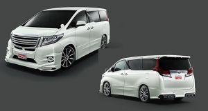 Аэродинамический обвес TRD для Toyota Alphard S30 (оригинал, Япония)